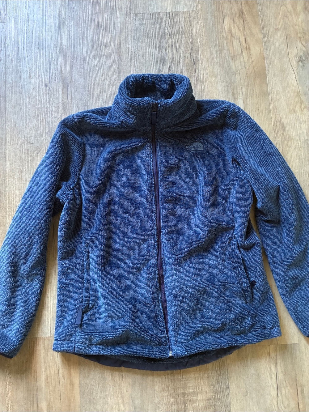 The North Face Deep Navy Plush Full-Zip Fleece